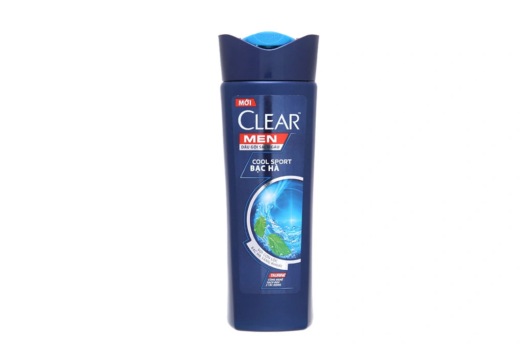 Dầu gội Clear Men Cool Sport chai 180g - 