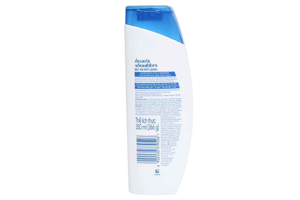 Dầu gội sạch gàu Head & Shoulder chai 366g - 1