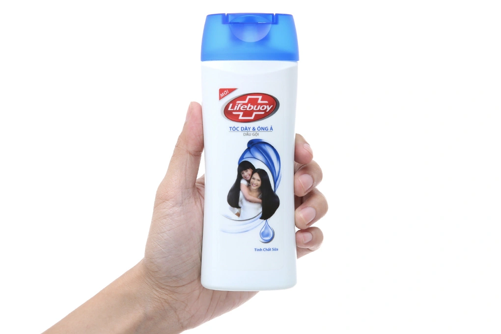 Dầu gội Lifebuoy tóc dày & óng ả chai 170g - 2