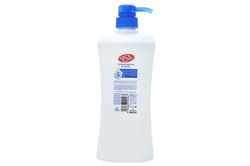 Dầu gội Lifebouy tinh chất sữa giúp tóc dày & óng ả chai 640g - 1