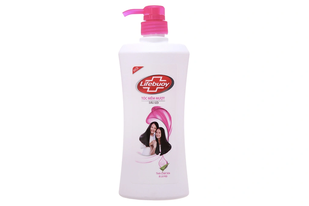 Dầu gội Lifebuoy tóc mềm mượt chai 640g - 