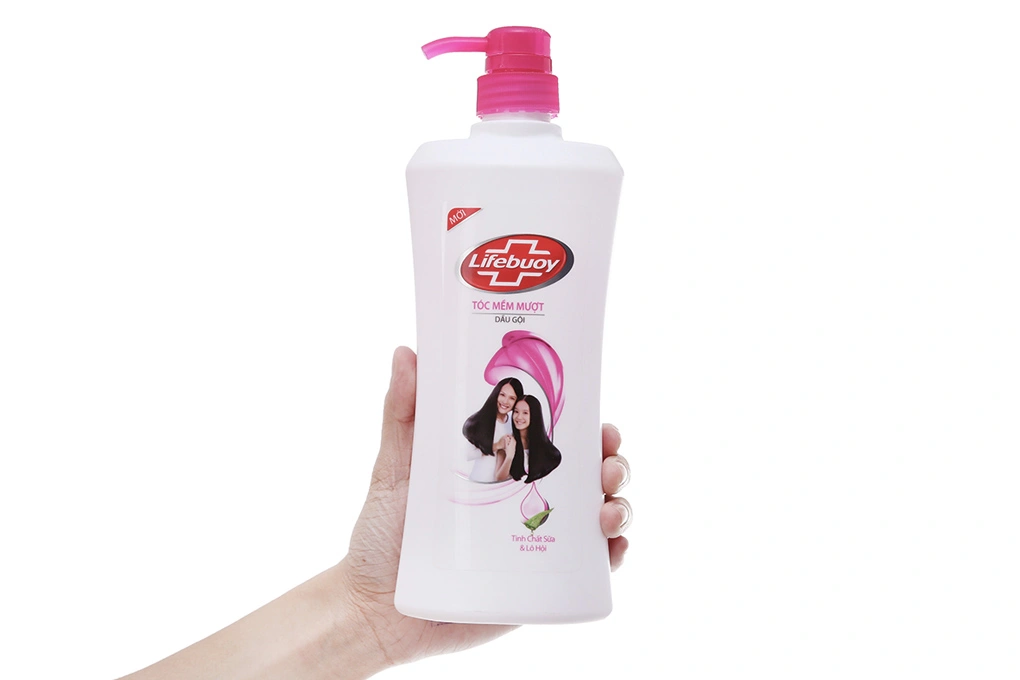 Dầu gội Lifebuoy tóc mềm mượt chai 640g - 2