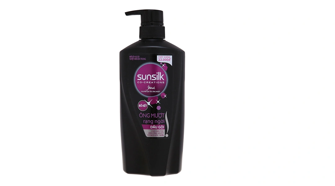 Dầu gội Sunsilk Co-Creations Jaurd bồ kết óng mượt rạng ngời chai 631ml - 