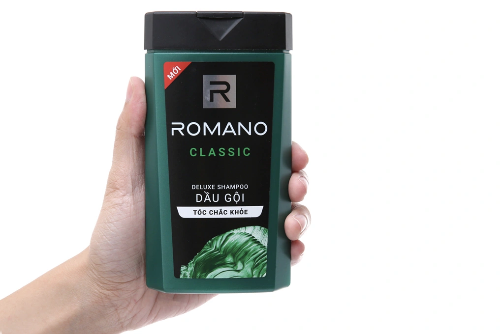 Dầu gội Romano Classic tóc chắc khoẻ chai 180g - 2