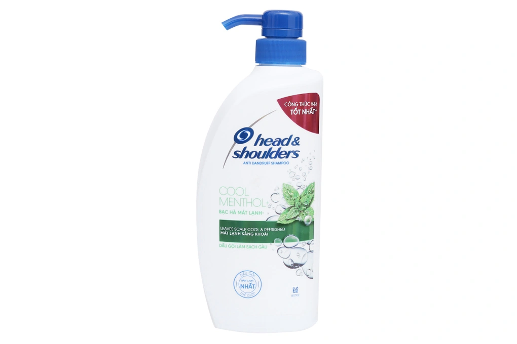 Dầu gội Head & Shoulder bạc hà mát lạnh, sạch gàu chai 665g - 