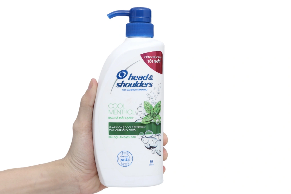 Dầu gội Head & Shoulder bạc hà mát lạnh, sạch gàu chai 665g - 2