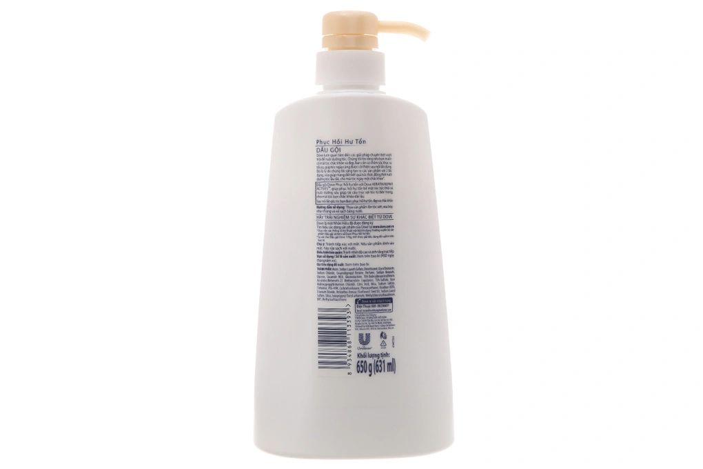 Dầu gội Dove Nutritive Solutions phục hồi hư tổn chai 650g - 1