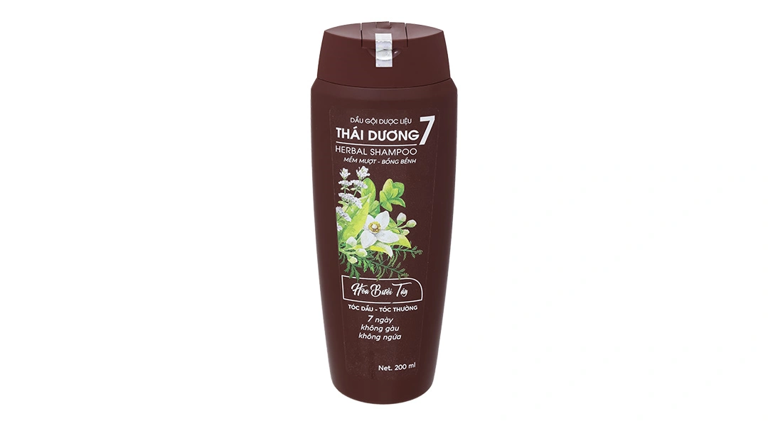 Dầu gội dược liệu Thái Dương 7 Gold sạch gàu, mềm mượt - 2
