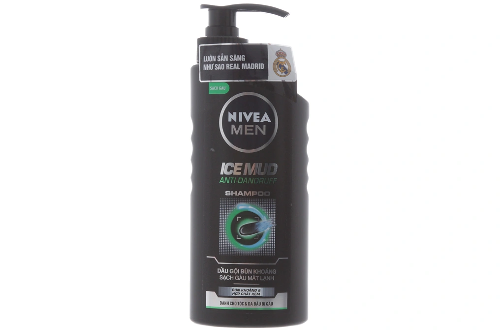 Dầu gội bùn khoáng Nivea Men chai 530ml - 
