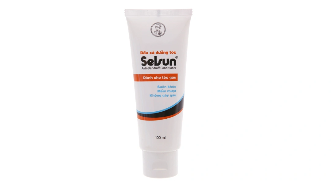Dầu xả Selsun suôn khoẻ, mềm mượt dành cho tóc gàu tuýp 100ml - 1