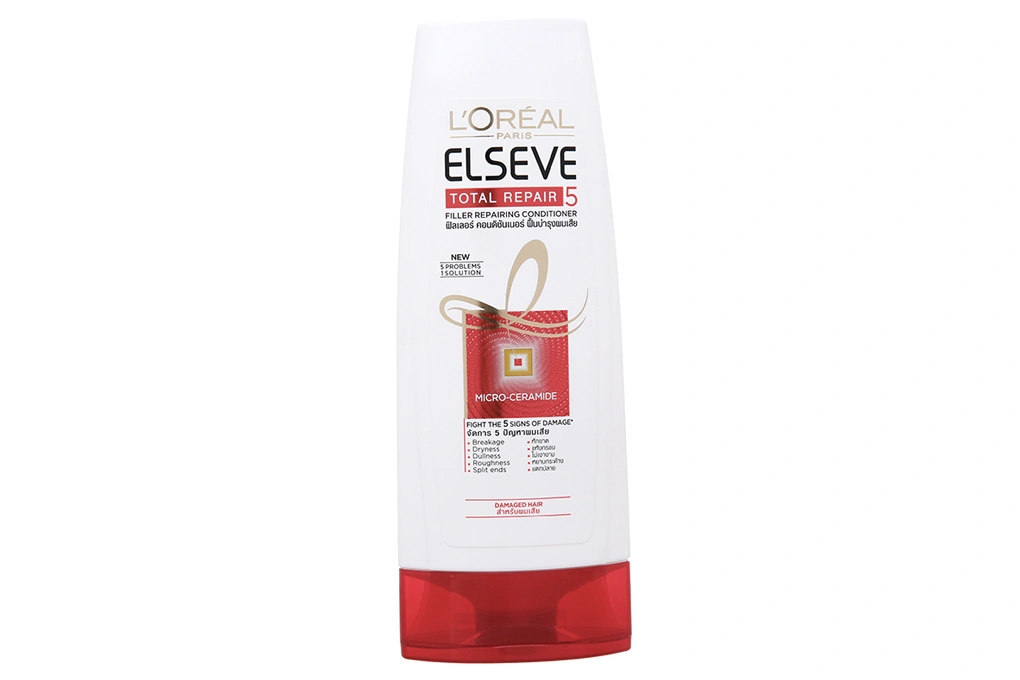 Dầu xả L'Oréal Paris Elseve Total Repair 5 phục hồi hư tổn chai 165ml - 