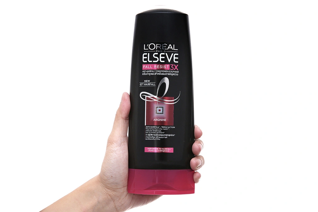 Xả L'oreal Elseve Fall Resist 3X chai 325ml - 2