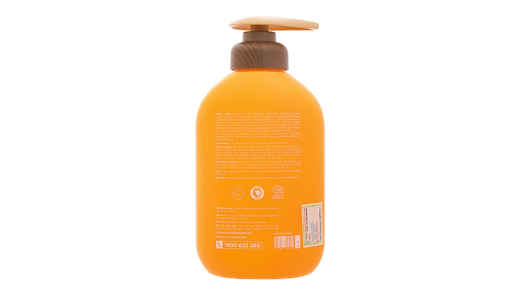 Dầu xả hữu cơ Gừng Sả Cocay Hoala giúp tóc mềm mượt, óng ả chai 500g - 2