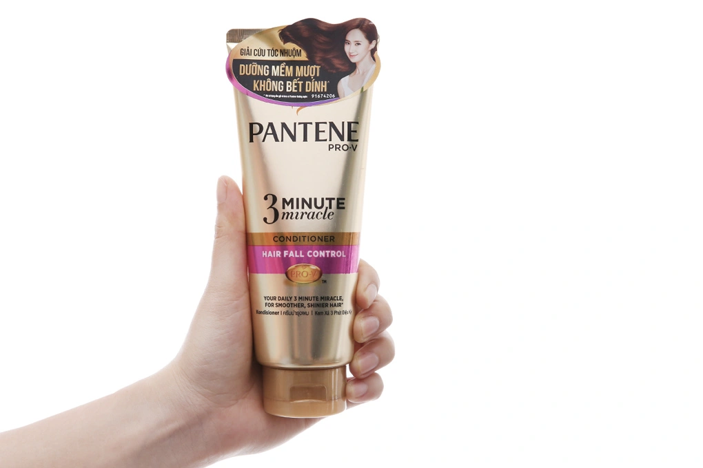 Dầu xả Pantene 3phút ngăn rụng tóc tuýp 180ml - 2