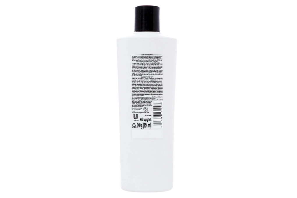 Dầu xả TRESemmé Keratin Smooth 5 in 1 giúp tóc vào nếp suôn mượt chai 340g - 1
