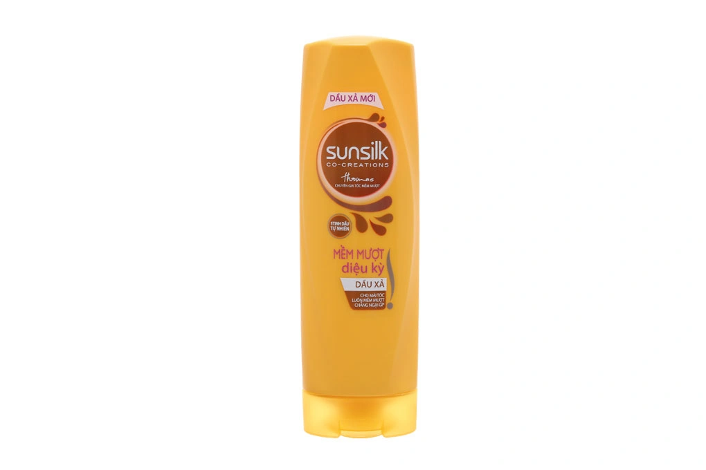 Dầu xả Sunsilk Co-Creations 5 tinh dầu tự nhiên mềm mượt diệu kỳ chai 320g - 