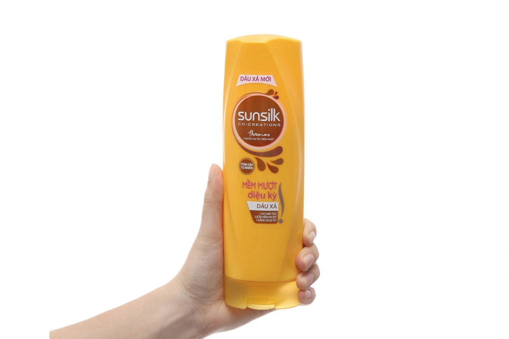 Dầu xả Sunsilk Co-Creations 5 tinh dầu tự nhiên mềm mượt diệu kỳ chai 320g - 2