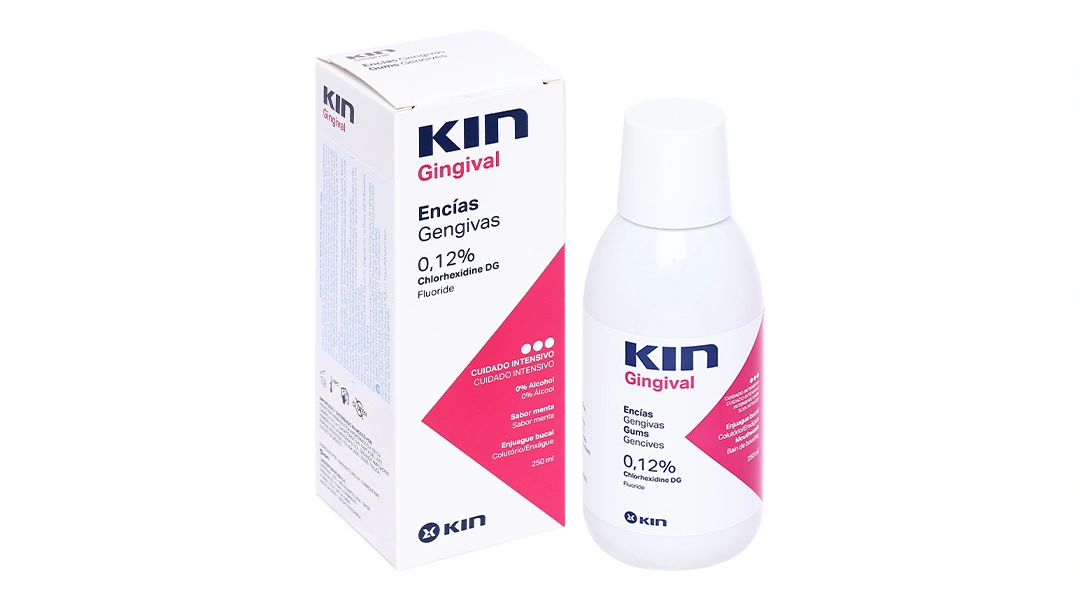 Nước súc miệng Kin Gingival ngừa viêm nướu, sâu răng chai 250ml - 6
