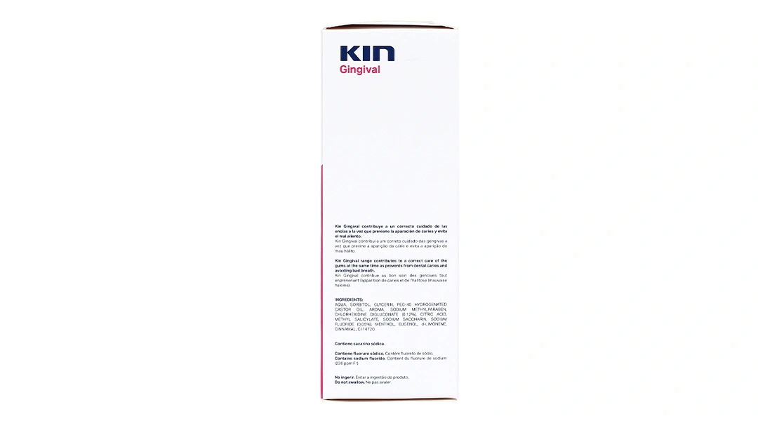 Nước súc miệng Kin Gingival ngừa viêm nướu, sâu răng chai 250ml - 8