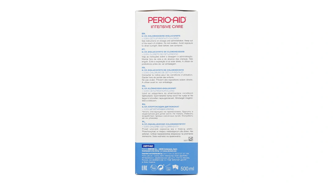 Nước súc miệng Perio-Aid Intensive Care giúp nướu răng chắc khỏe chai 500ml - 3