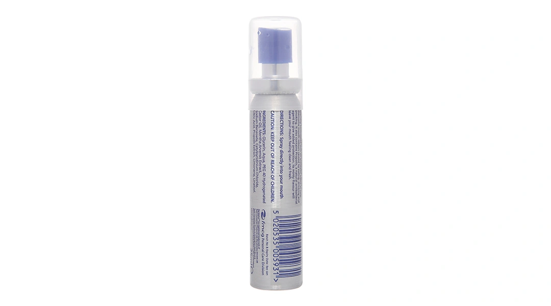 Xịt thơm miệng Dentiplus Alcohol Free giúp diệt khuẩn, mang lại hơi thở thơm mát chai 25ml - 1