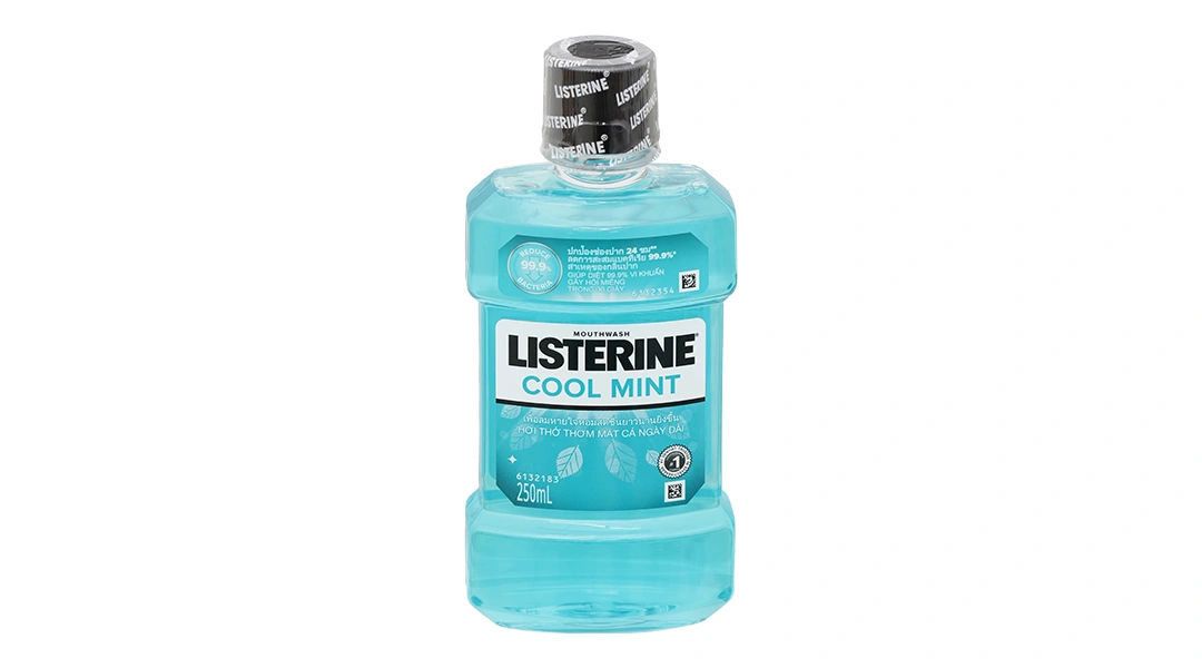 Nước súc miệng Listerine Cool Mint giúp hơi thở thơm mát chai 750ml - 6