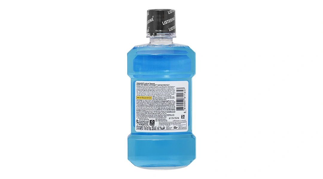 Nước súc miệng Listerine Tartar Protection ngừa mảng bám chai 500ml - 2