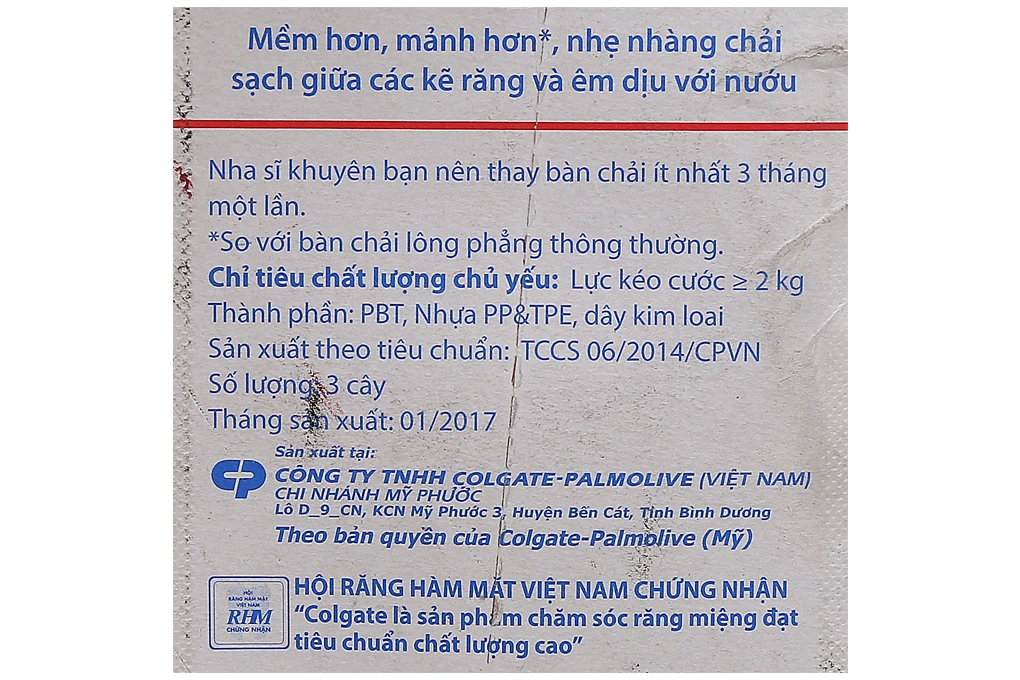 Bàn chải đánh răng Colgate siêu mềm mảnh vỉ 3 cây - 2