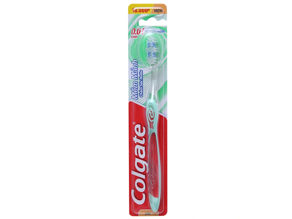 Bàn chải đánh răng Colgate siêu mềm mảnh chăm sóc nướu vỉ 1 cây - 