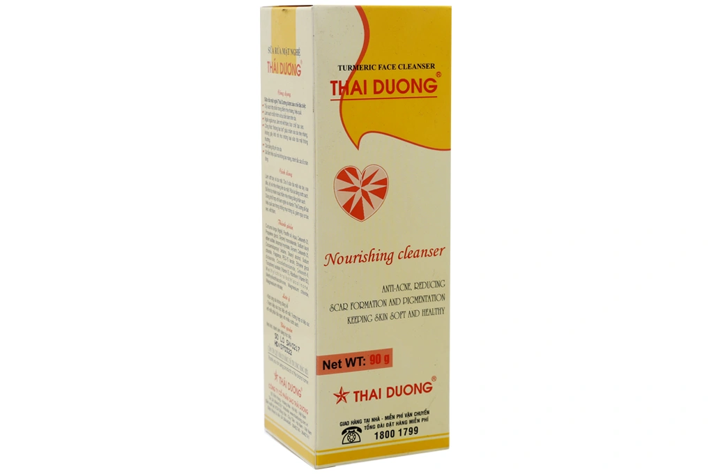 Sữa rửa mặt Thái Dương ngừa mụn, mờ thâm tuýp 90g - 