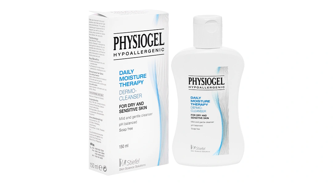 Sữa rửa mặt Physiogel Dermo-Cleanser cho da khô, nhạy cảm chai 150ml - 