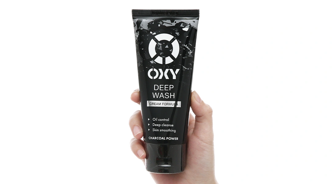 Kem rửa mặt Oxy Deep Wash Cream Formula sạch sâu tuýp 100g - 3
