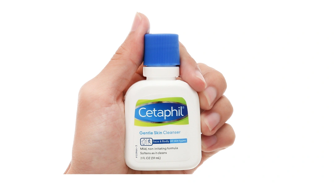 Sữa rửa mặt Cetaphil Gentle Skin Cleanser làm sạch dịu nhẹ chai 59ml - 3