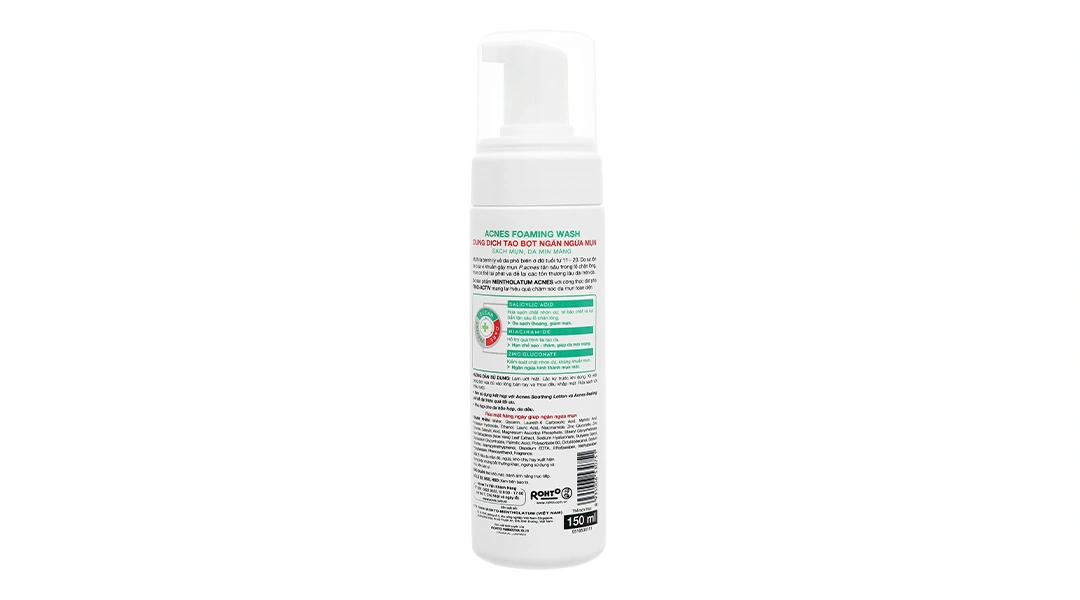 Dung dịch tạo bọt Acnes Trio Activ ngăn ngừa mụn chai 150ml - 1