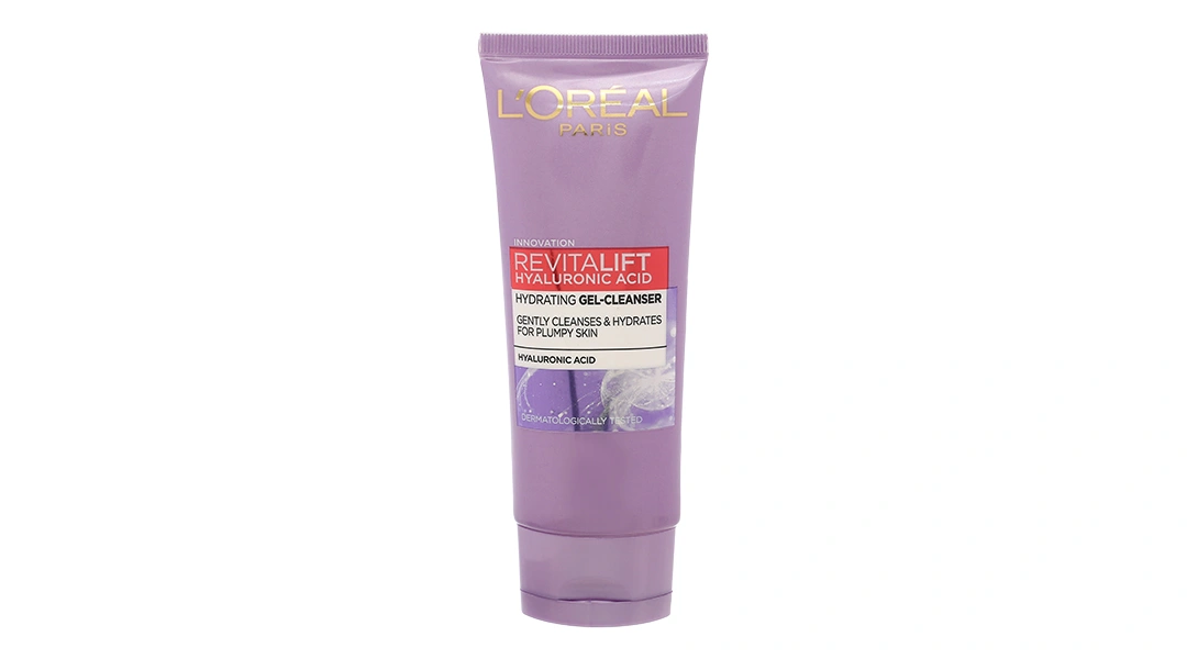Sữa rửa mặt L'oreal Paris Revitalift Hyaluronic Acid cấp ẩm, mịn da tuýp 100ml - 