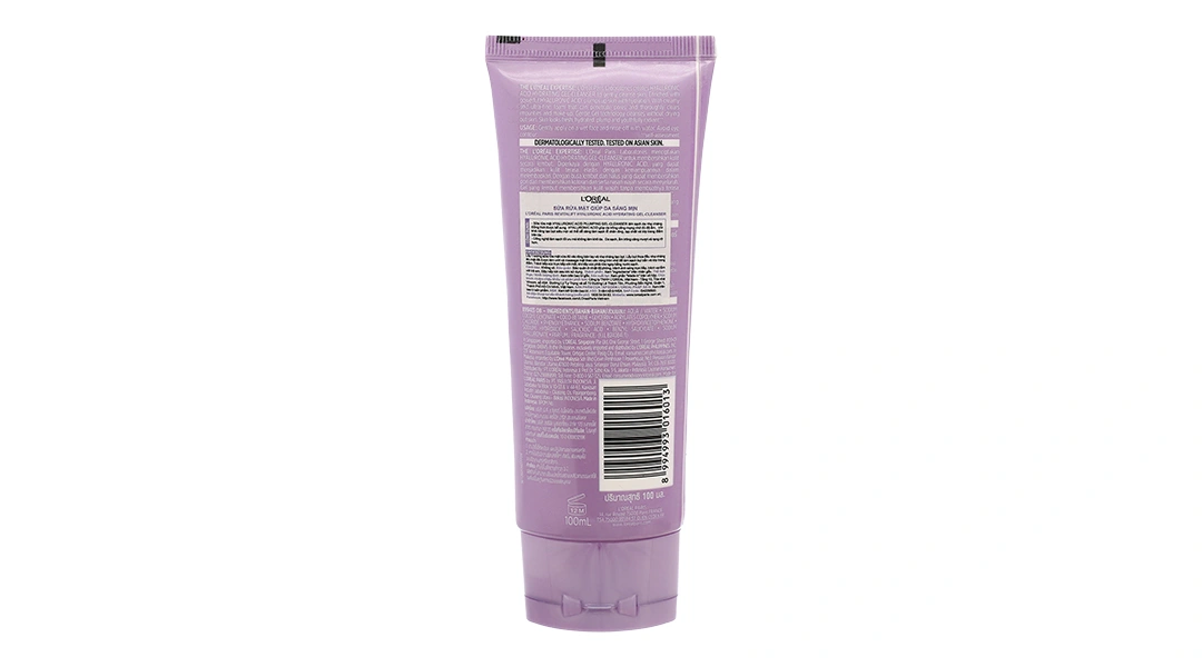 Sữa rửa mặt L'oreal Paris Revitalift Hyaluronic Acid cấp ẩm, mịn da tuýp 100ml - 1