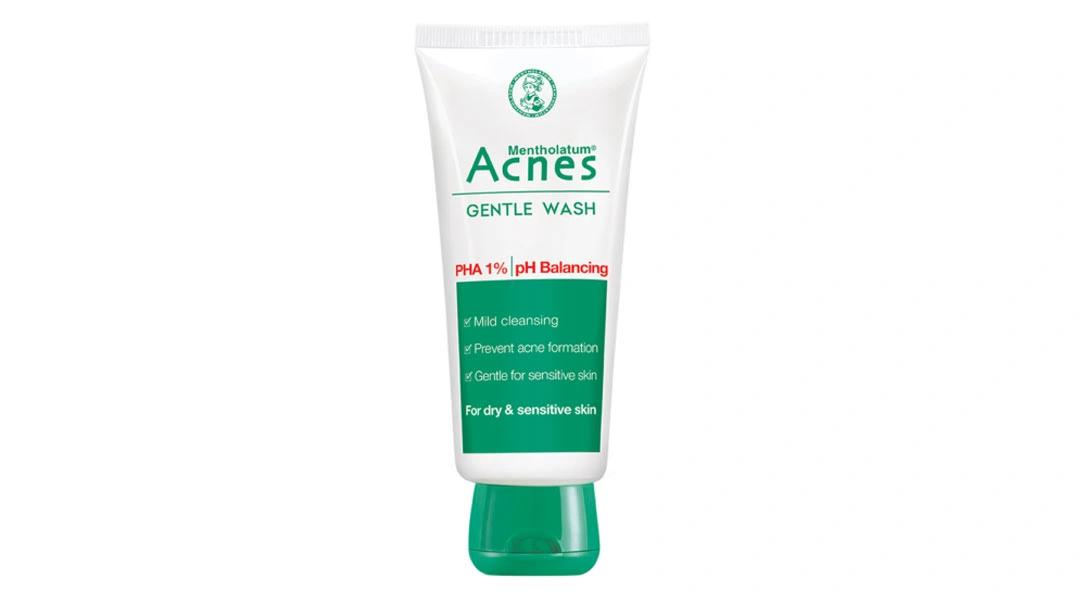Gel rửa mặt Acnes Gentle Wash ngừa mụn cho da khô và da nhạy cảm tuýp 100g - 6