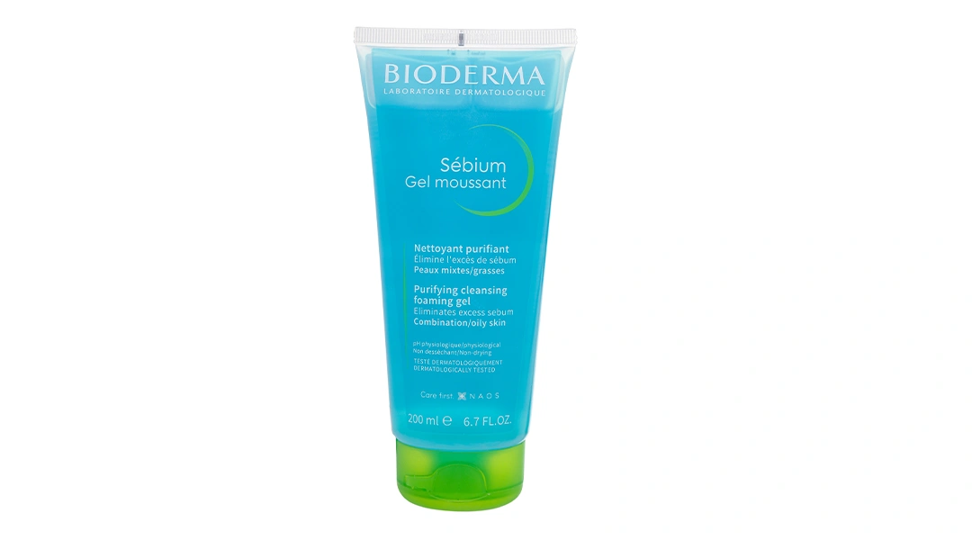 Gel rửa mặt Bioderma Sébium Gel Moussant làm sạch cho da dầu và da hỗn hợp tuýp 200ml - 