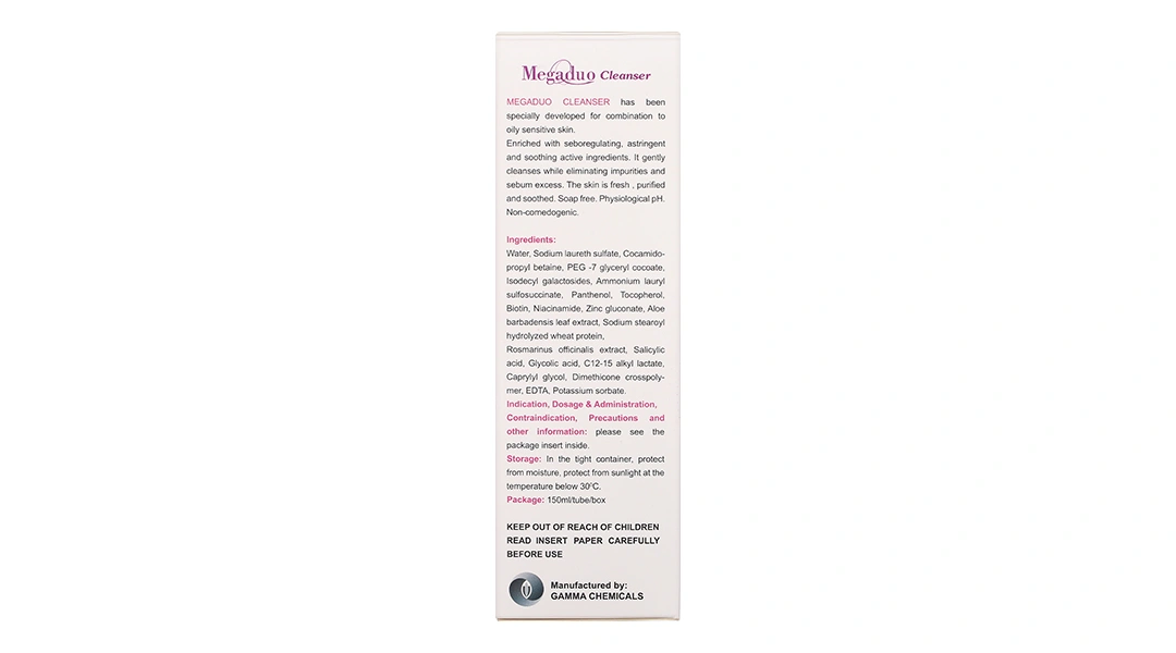 Sữa rửa mặt Megaduo Cleanser làm sạch da giúp da mịn màng, ngừa mụn tuýp 150ml - 3