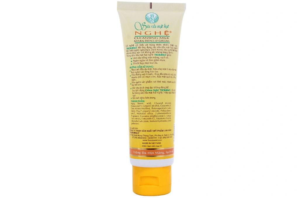 Sữa rửa mặt Thorakao Curcuma giảm mụn tuýp 100ml - 1