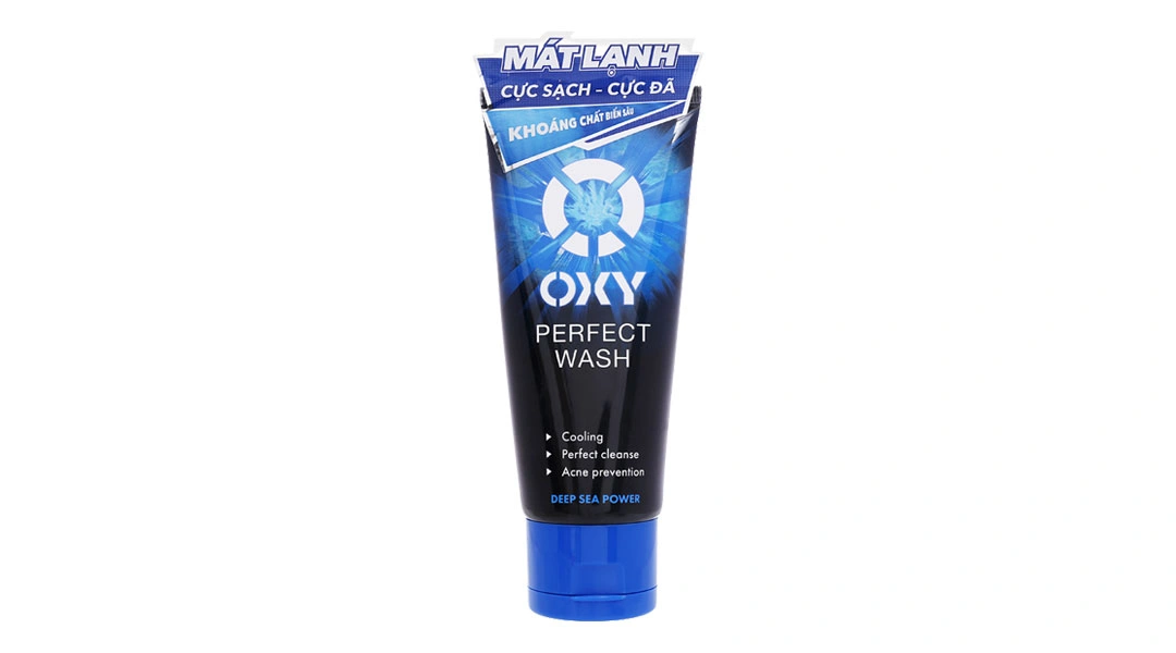 Kem rửa mặt Oxy Perfect Wash sạch bã nhờn, ngừa mụn tuýp 100g - 