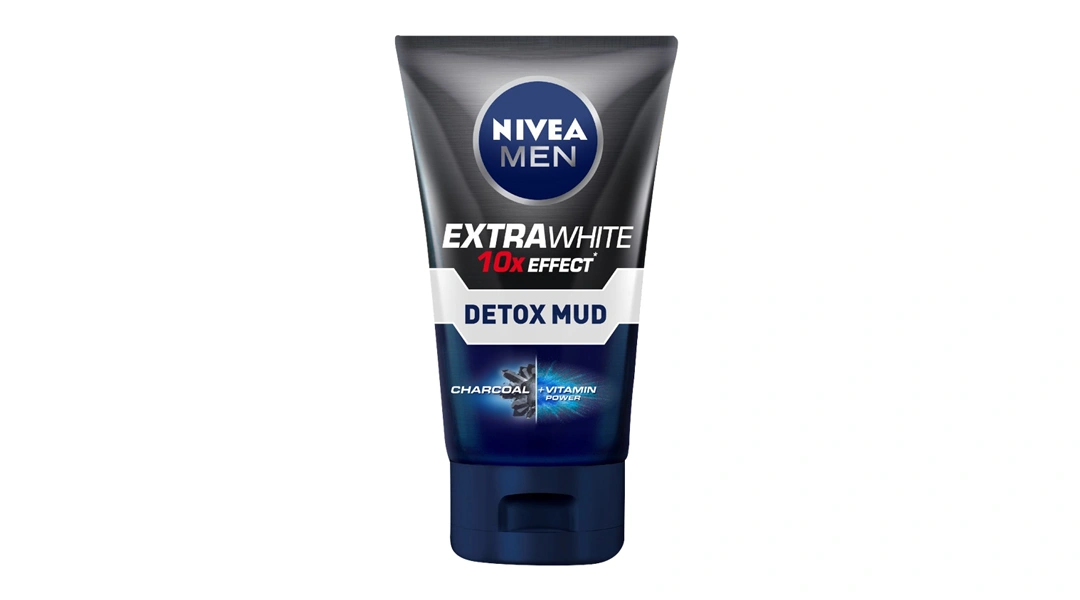 Sữa rửa mặt Nivea Men Detox Mud giúp sáng da, mờ thâm mụn tuýp 100g - 
