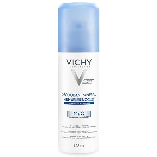 Xịt khử mùi Vichy Deodorant Mineral chai 125ml - 