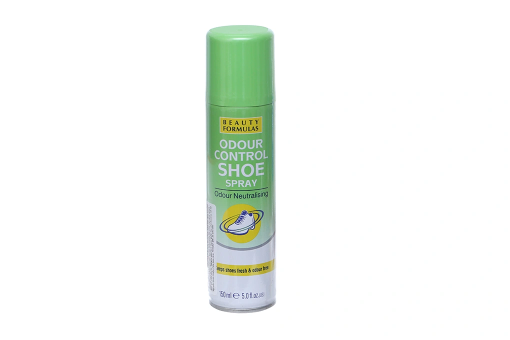 Xịt Beauty Formulas Odour Control Shoe Spray khử mùi giày chai 150ml - 