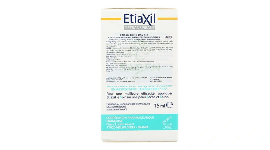 Lăn khử mùi Etiaxil giúp khử mùi hôi dưới cánh tay cho da nhạy cảm chai 15ml - 13