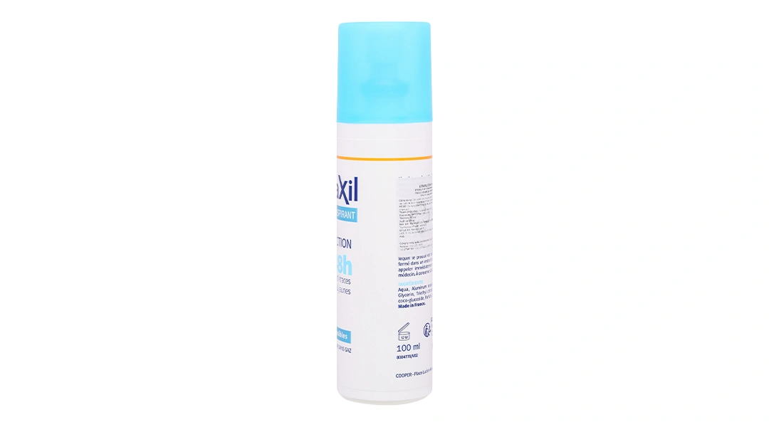 Xịt khử mùi Etiaxil Déodorant Peaux Sensibles ngăn mùi, mồ hôi 48h chai 100ml - 3