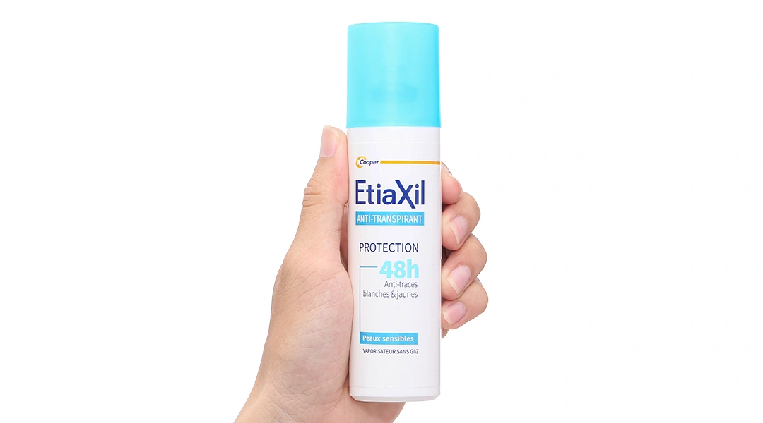 Xịt khử mùi Etiaxil Déodorant Peaux Sensibles ngăn mùi, mồ hôi 48h chai 100ml - 6