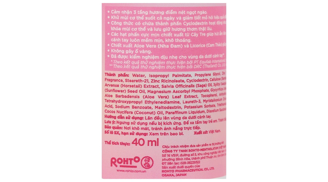 Lăn khử mùi Refre Whitening Perfume hương sang trọng chai 40 ml - 13