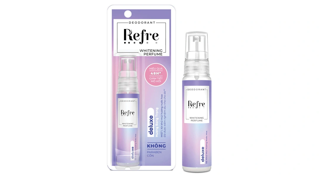 Xịt khử mùi Refre Whitening Perfume hương ngọt ngào chai 30ml - 8