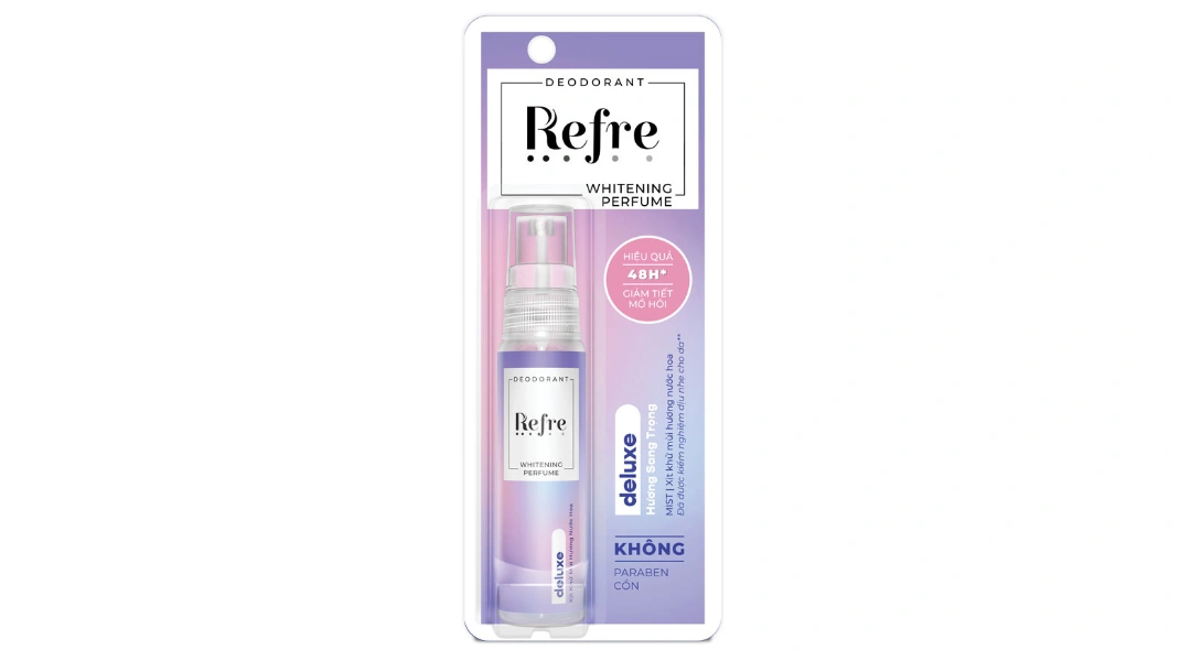 Xịt khử mùi Refre Whitening Perfume hương ngọt ngào chai 30ml - 9